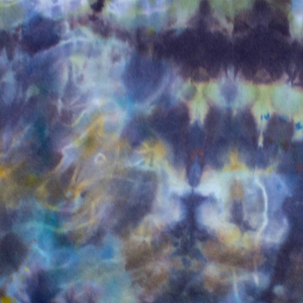 An ice dye long sleeve t-shirt that combines the tranquility of blue and green hues in a soft, inviting fabric perfect for cooler days.