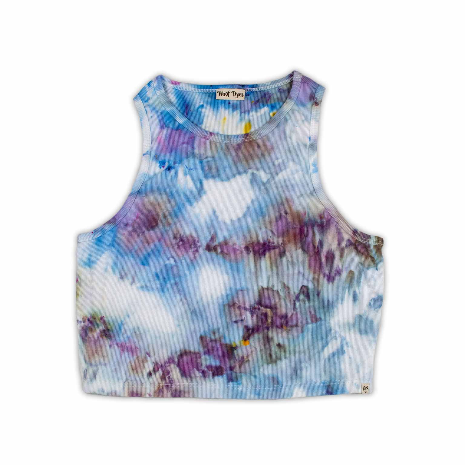 Angelite Hi-Neck Tank Cropped S-3XL – Woof Dyes